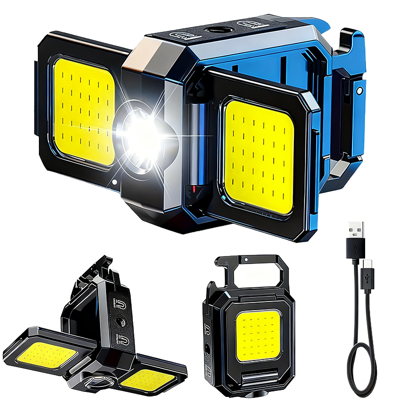 Outdoor Adventure Trips - Mini lampe de poche porte-clés lumière