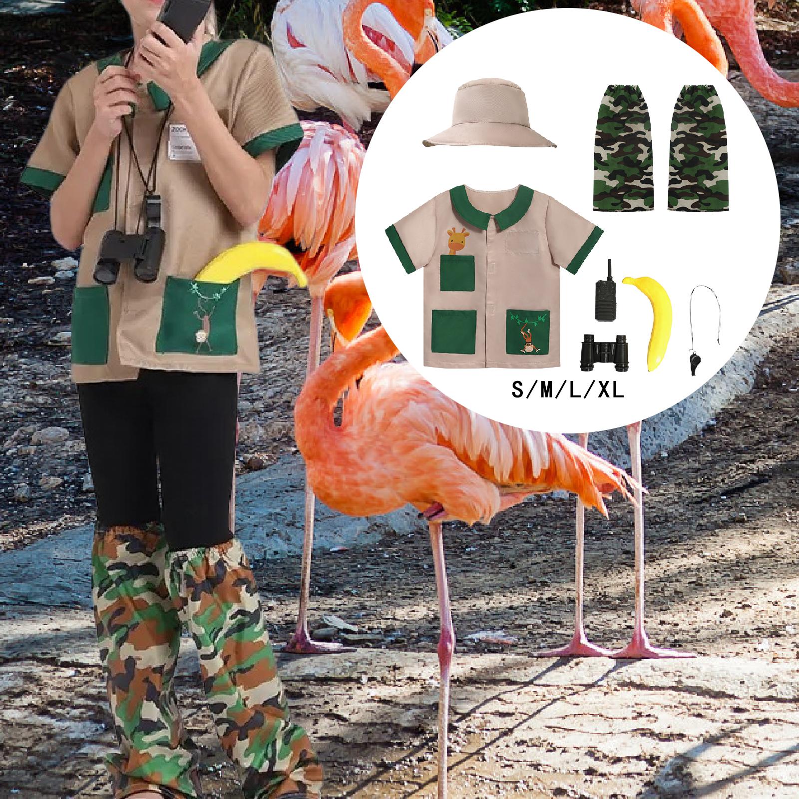 Outdoor Adventure Kit For Kids - Ensemble de costumes d'exploratrice pour enfants,