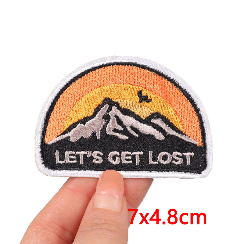 Patchs brodés pour randonnée,  - Outdoor Adventure Outfit avis et prix